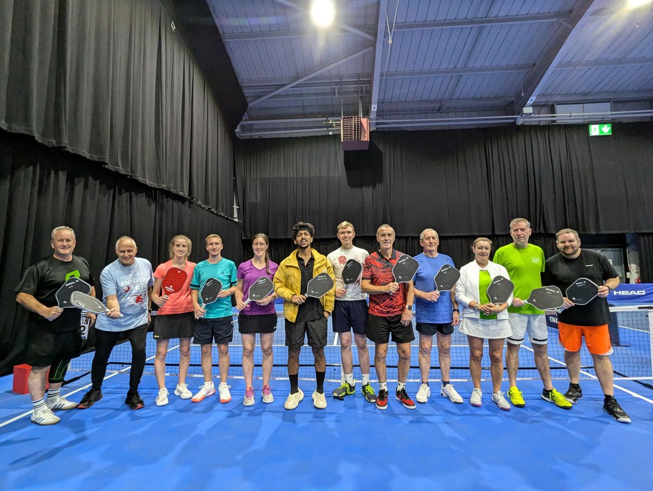 Team photo at the English Open