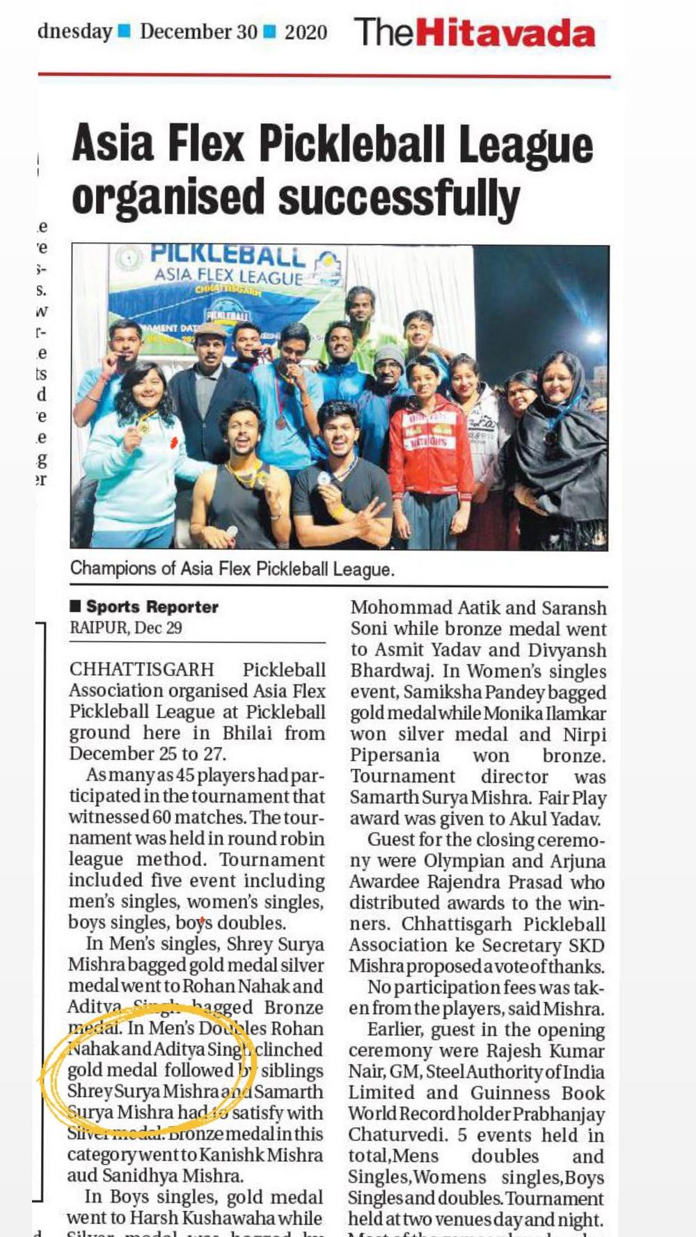 The Hitavada press coverage