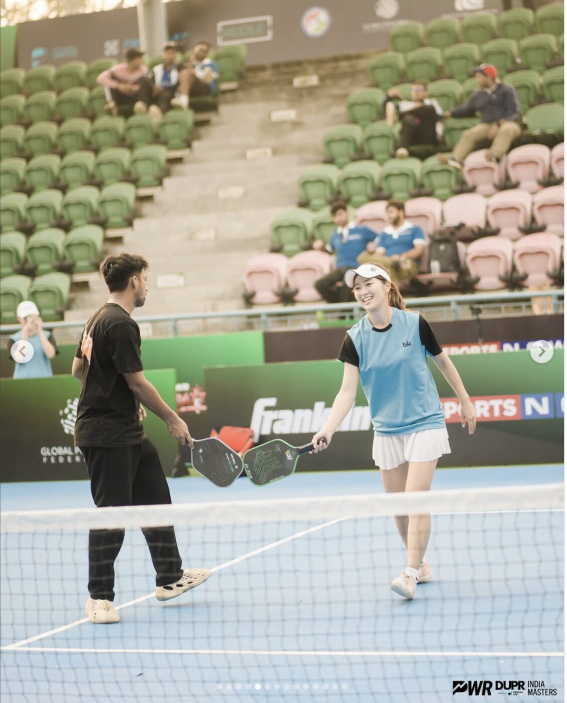 Net handshake, DUPR India Masters