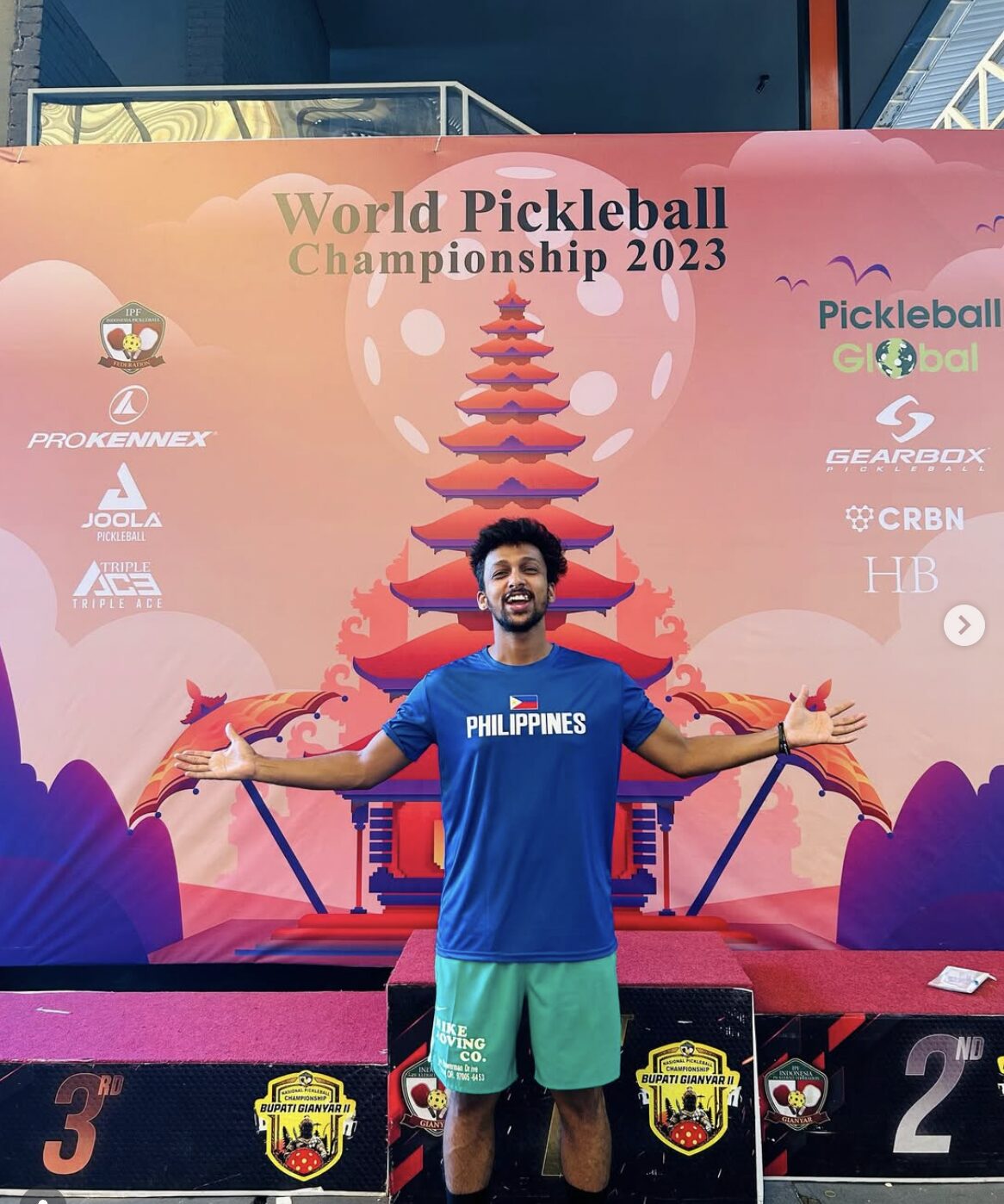 Bronze podium, World Pickleball Championship 2023